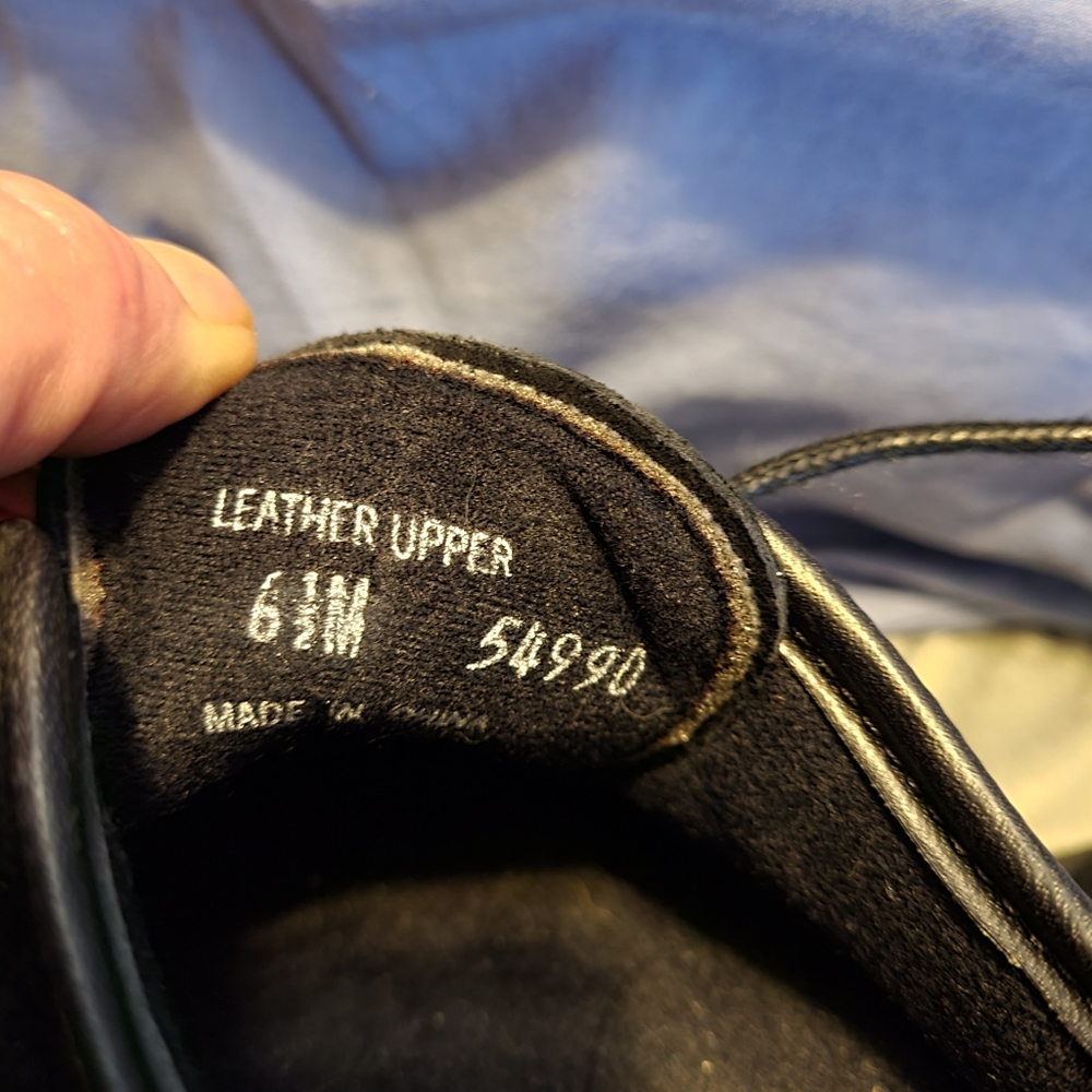 Hush Puppies Leather Lace Up View 2